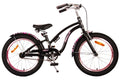 Volare Miracle Cruiser Kinderfiets - Meisjes - 18 inch - Mat Zwart - Prime Collection