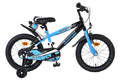 Volare Sportivo Kinderfiets - Jongens - 16 inch - Blauw Zwart - Twee Handremmen